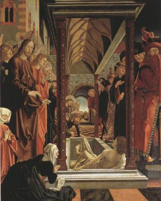 PACHER, Michael The Resurrection of Lazarus.From the St Wolfgang Altar (mk08) oil painting picture